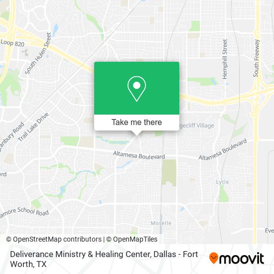 Deliverance Ministry & Healing Center map