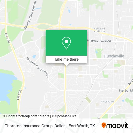 Thornton Insurance Group map