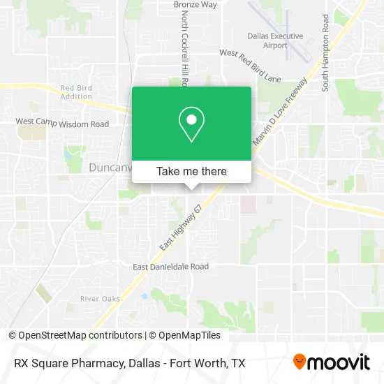 RX Square Pharmacy map