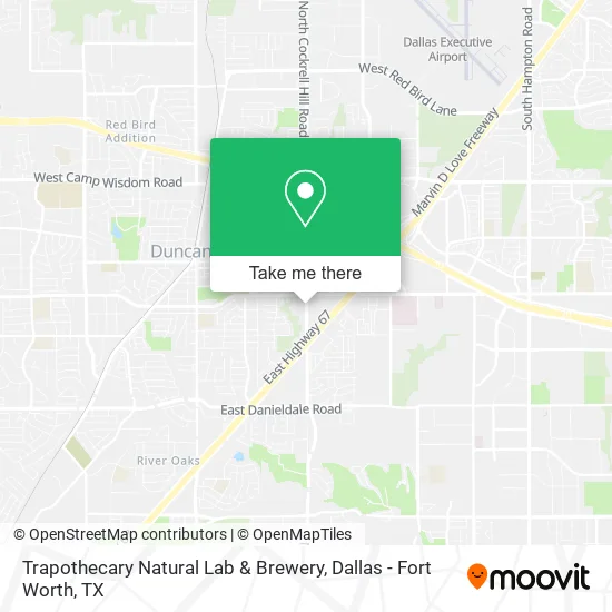 Trapothecary Natural Lab & Brewery map