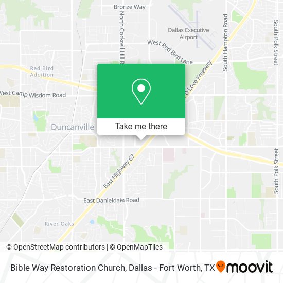 Mapa de Bible Way Restoration Church
