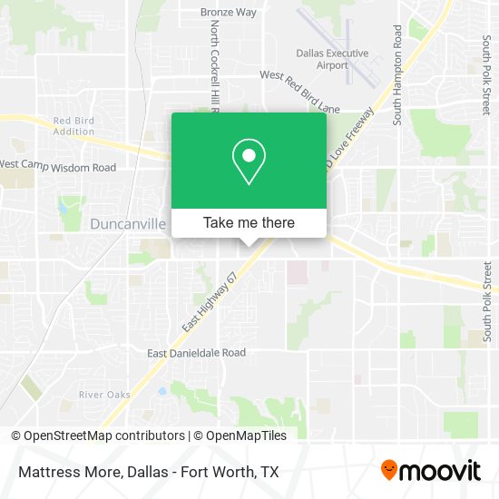 Mattress More map