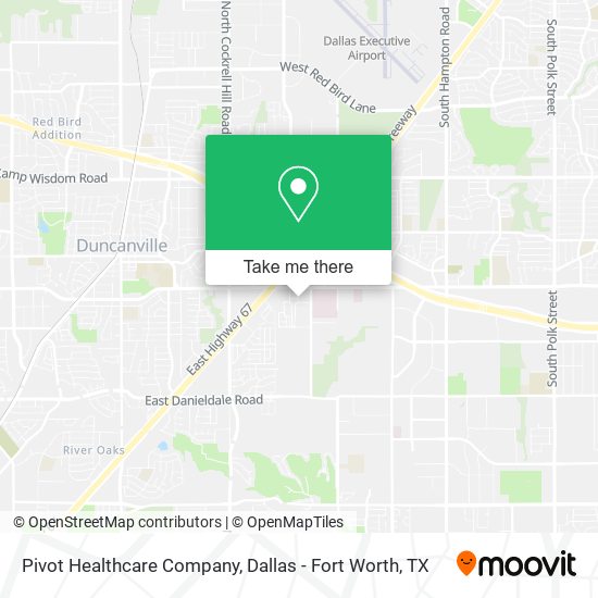 Pivot Healthcare Company map
