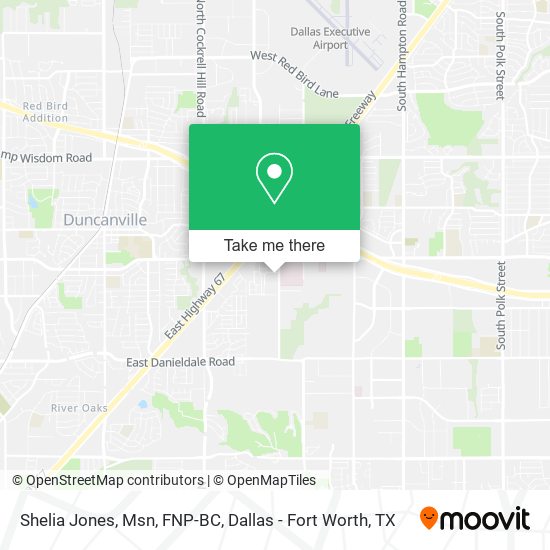Shelia Jones, Msn, FNP-BC map
