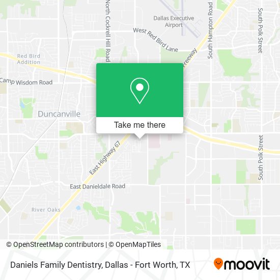 Daniels Family Dentistry map