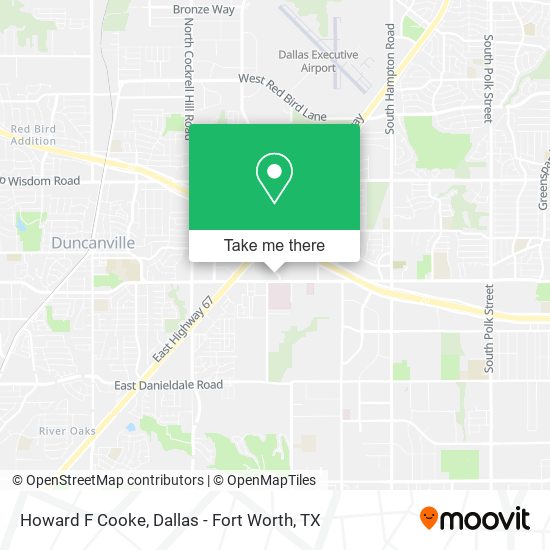 Howard F Cooke map
