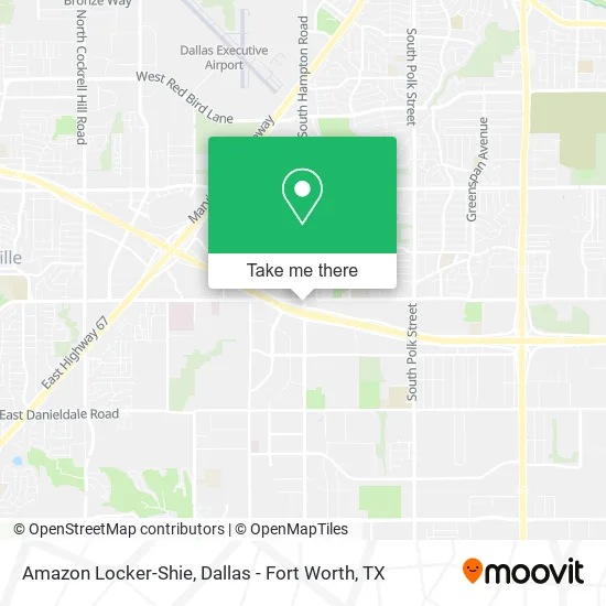 Amazon Locker-Shie map