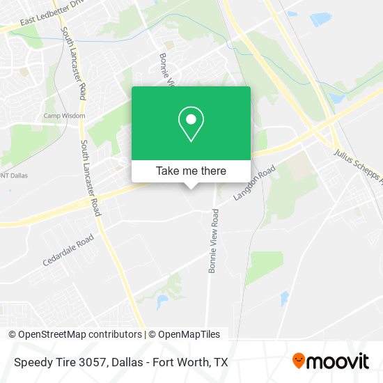 Speedy Tire 3057 map