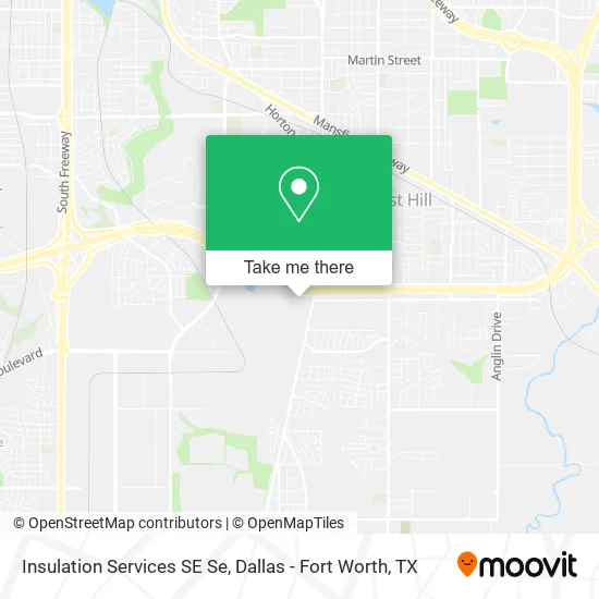 Mapa de Insulation Services SE Se