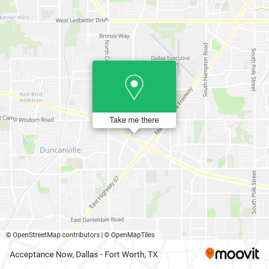 Acceptance Now map