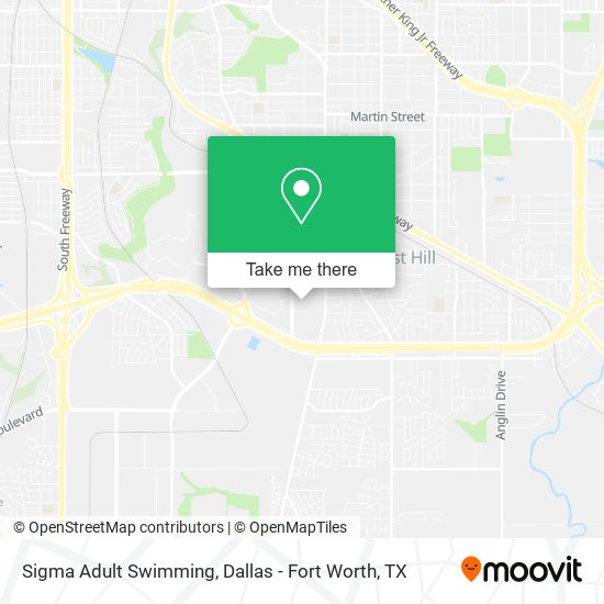 Sigma Adult Swimming map