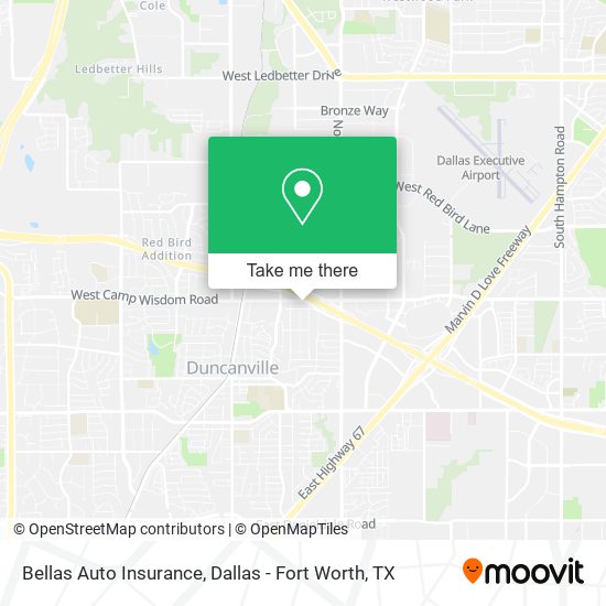 Mapa de Bellas Auto Insurance