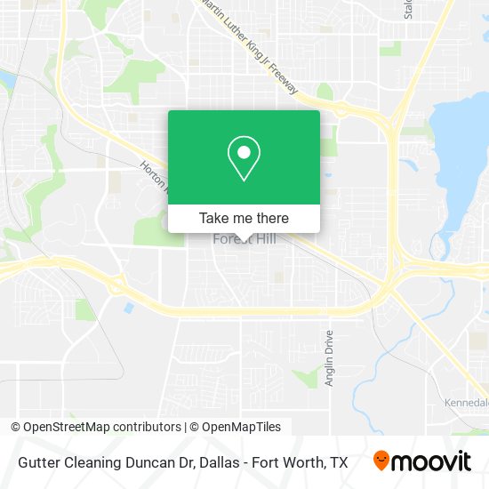 Gutter Cleaning Duncan Dr map