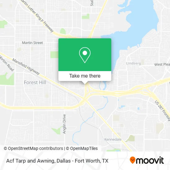 Acf Tarp and Awning map