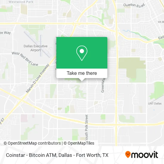 Coinstar - Bitcoin ATM map