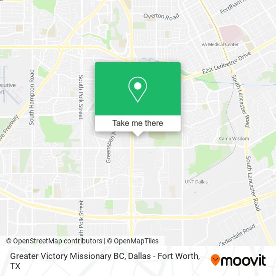 Mapa de Greater Victory Missionary BC