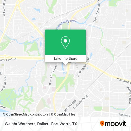 Weight Watchers map