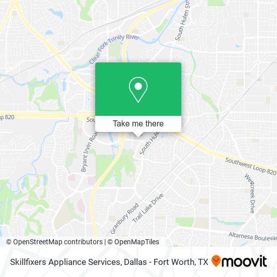 Mapa de Skillfixers Appliance Services