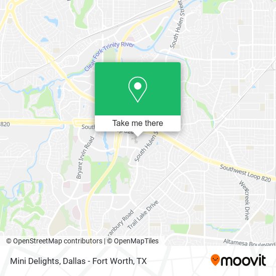 Mini Delights map