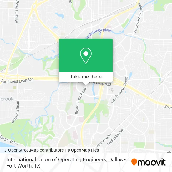 International Union of Operating Engineers map