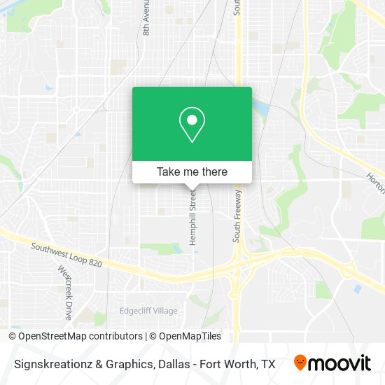 Signskreationz & Graphics map