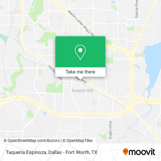 Mapa de Taqueria Espinoza