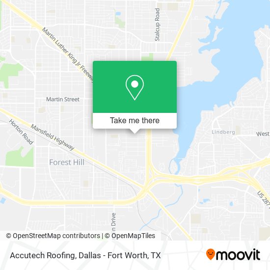 Mapa de Accutech Roofing