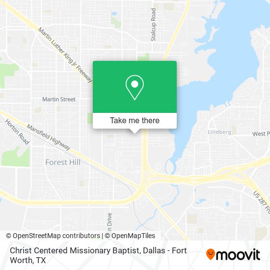 Mapa de Christ Centered Missionary Baptist