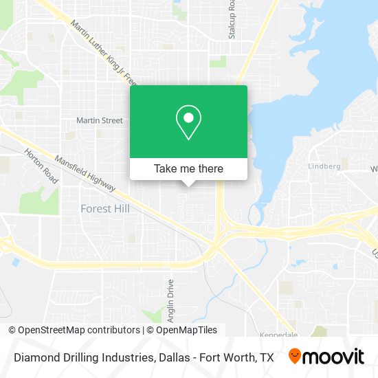 Diamond Drilling Industries map