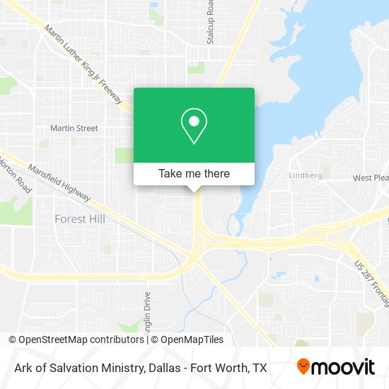 Ark of Salvation Ministry map