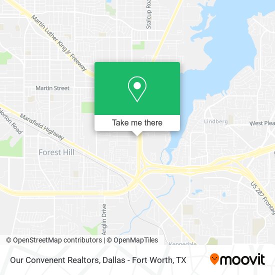 Our Convenent Realtors map