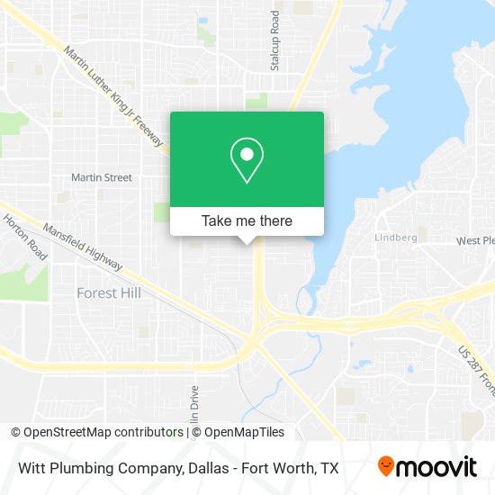 Mapa de Witt Plumbing Company