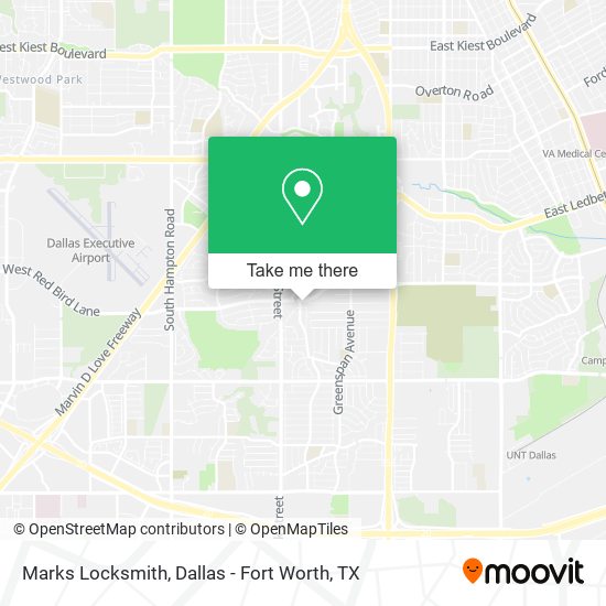 Mapa de Marks Locksmith