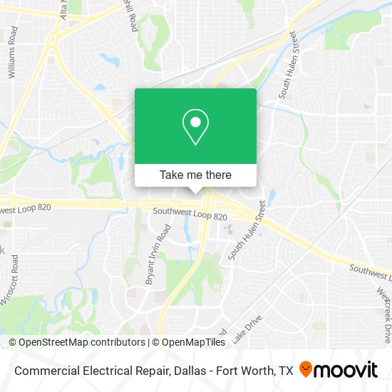 Commercial Electrical Repair map