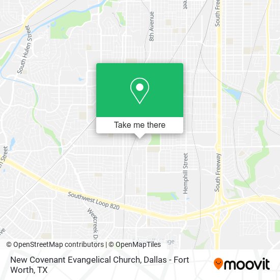 Mapa de New Covenant Evangelical Church