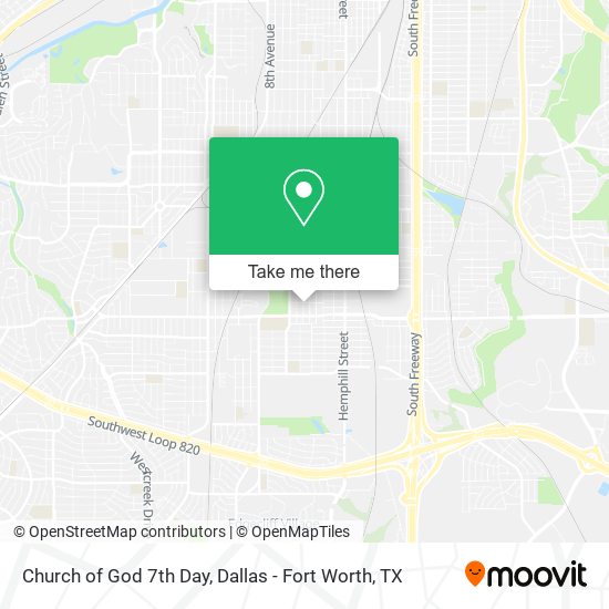 Church of God 7th Day map