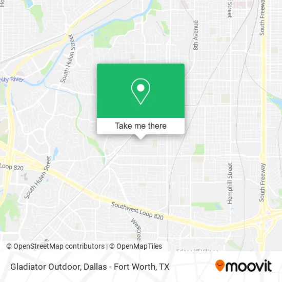 Gladiator Outdoor map