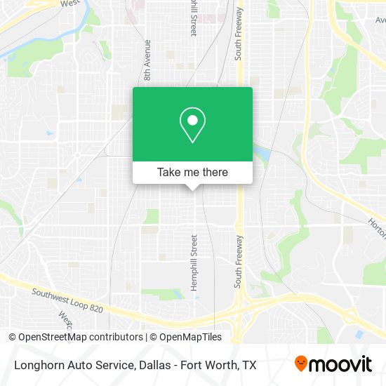 Longhorn Auto Service map