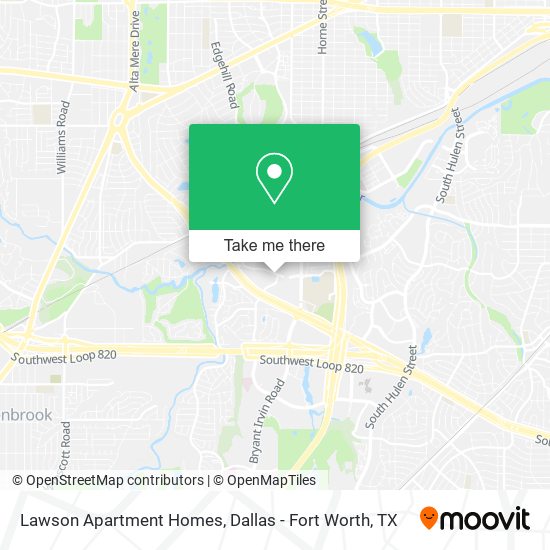 Lawson Apartment Homes map