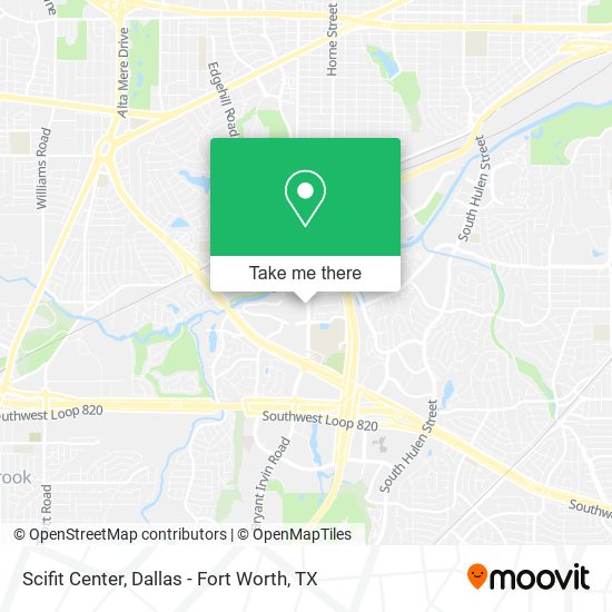 Scifit Center map