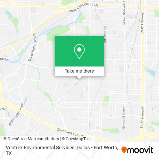 Ventrex Environmental Services map