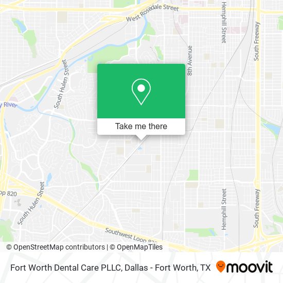 Fort Worth Dental Care PLLC map