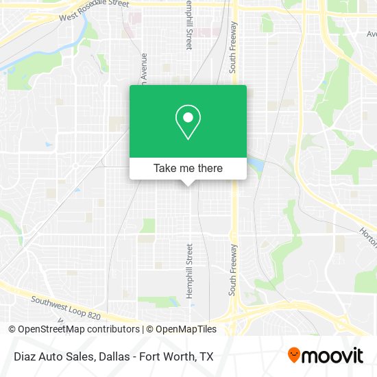 Diaz Auto Sales map