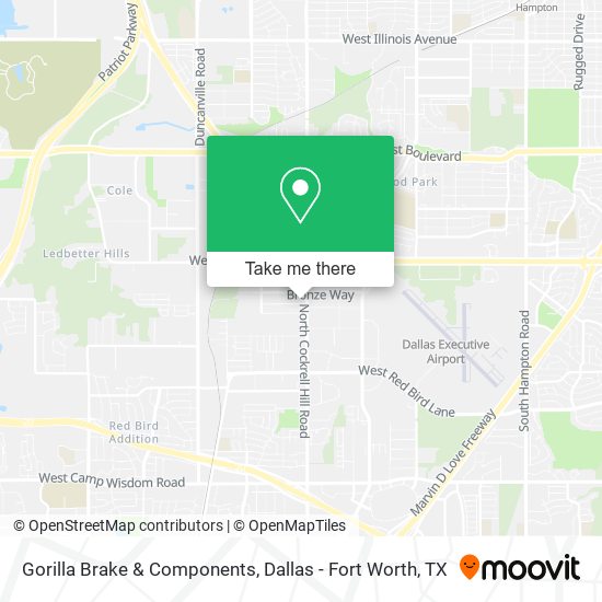 Gorilla Brake & Components map