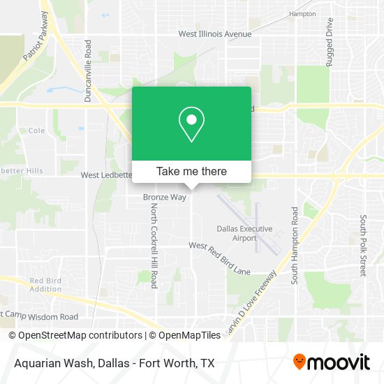 Mapa de Aquarian Wash