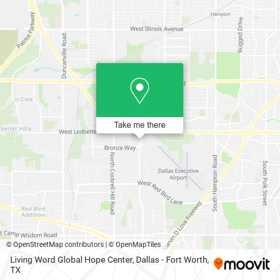 Living Word Global Hope Center map