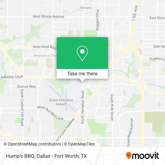 Mapa de Hump's BBQ