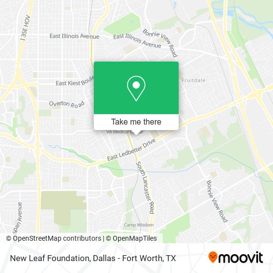 Mapa de New Leaf Foundation