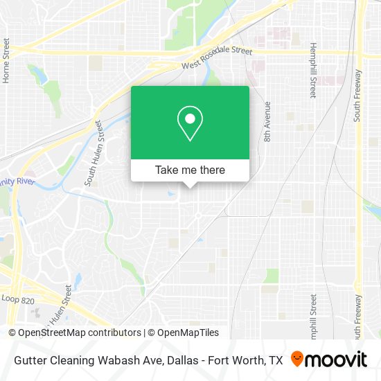 Gutter Cleaning Wabash Ave map