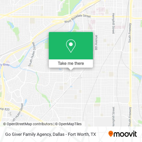 Mapa de Go Giver Family Agency